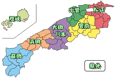 島根県地図