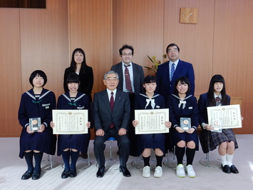 平成２７年度島根県青少年芸術文化表彰（第１期）