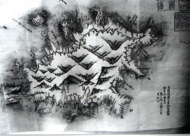 金森建策の「竹島図」
