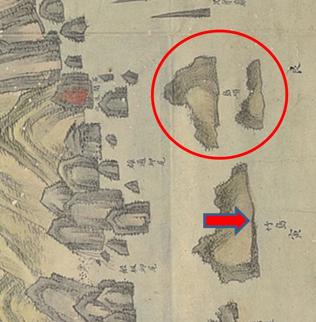 所謂于山島由来の竹島