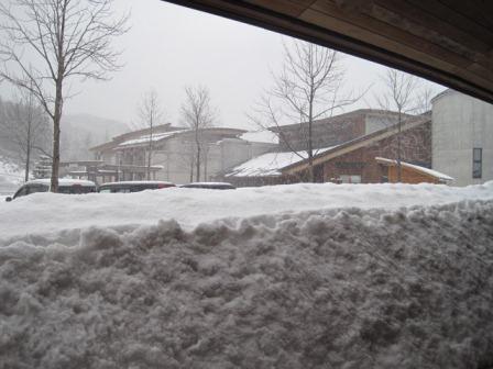 （写真）センターの積雪