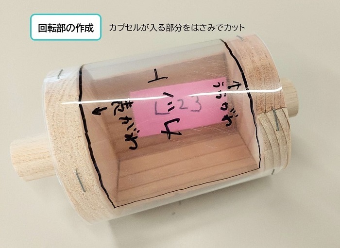 回転部の作成画像