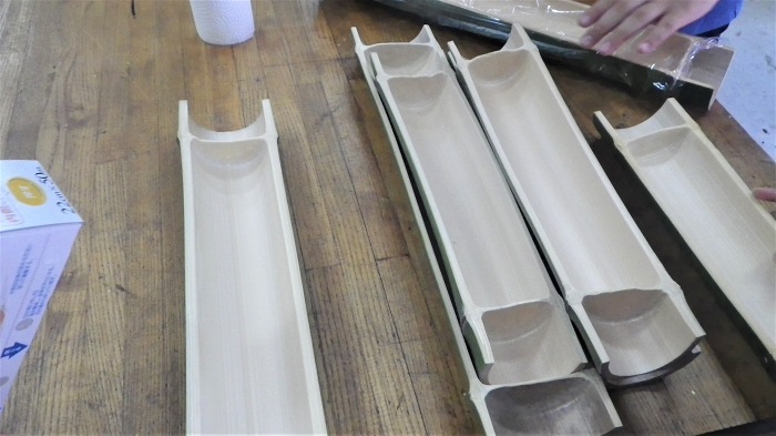 竹皿の完成品の画像