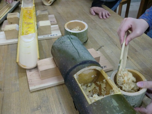 竹筒ご飯の画像