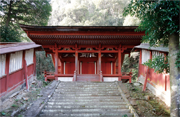 染羽天石勝神社の写真