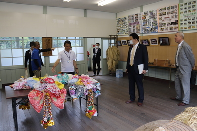 谷笑楽校校舎内見学