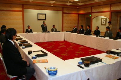 島根報道クラブと意見交換会を行いました。