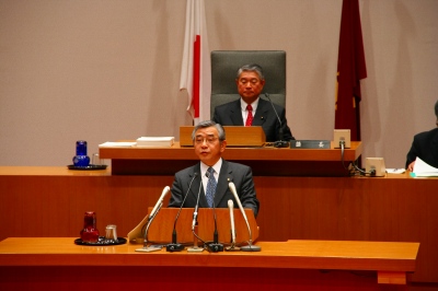 ２月定例県議会(会期３月１３日まで)が開会しました。