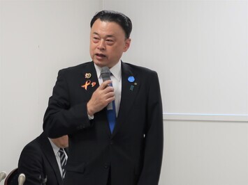 開会あいさつのようす