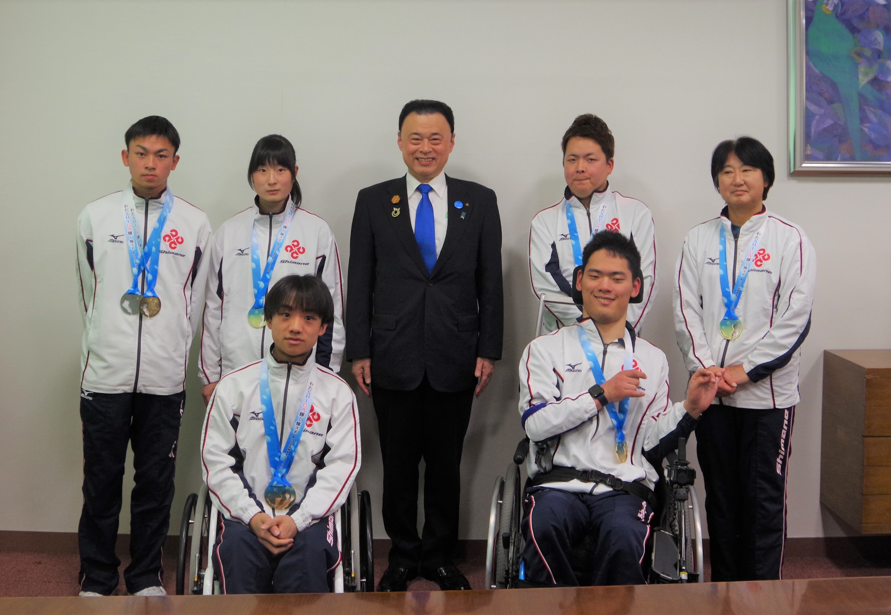 選手の皆さんと