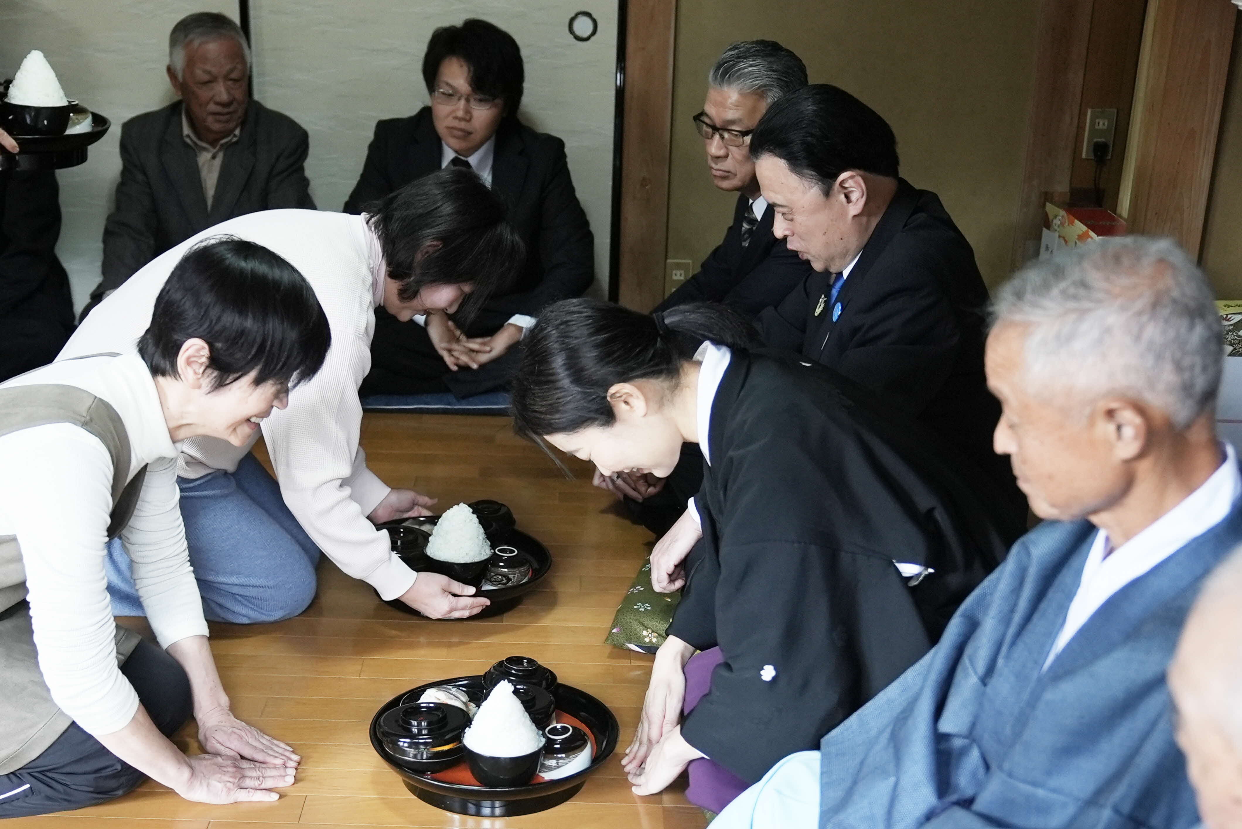 萬歳楽の祭典本膳の高飯