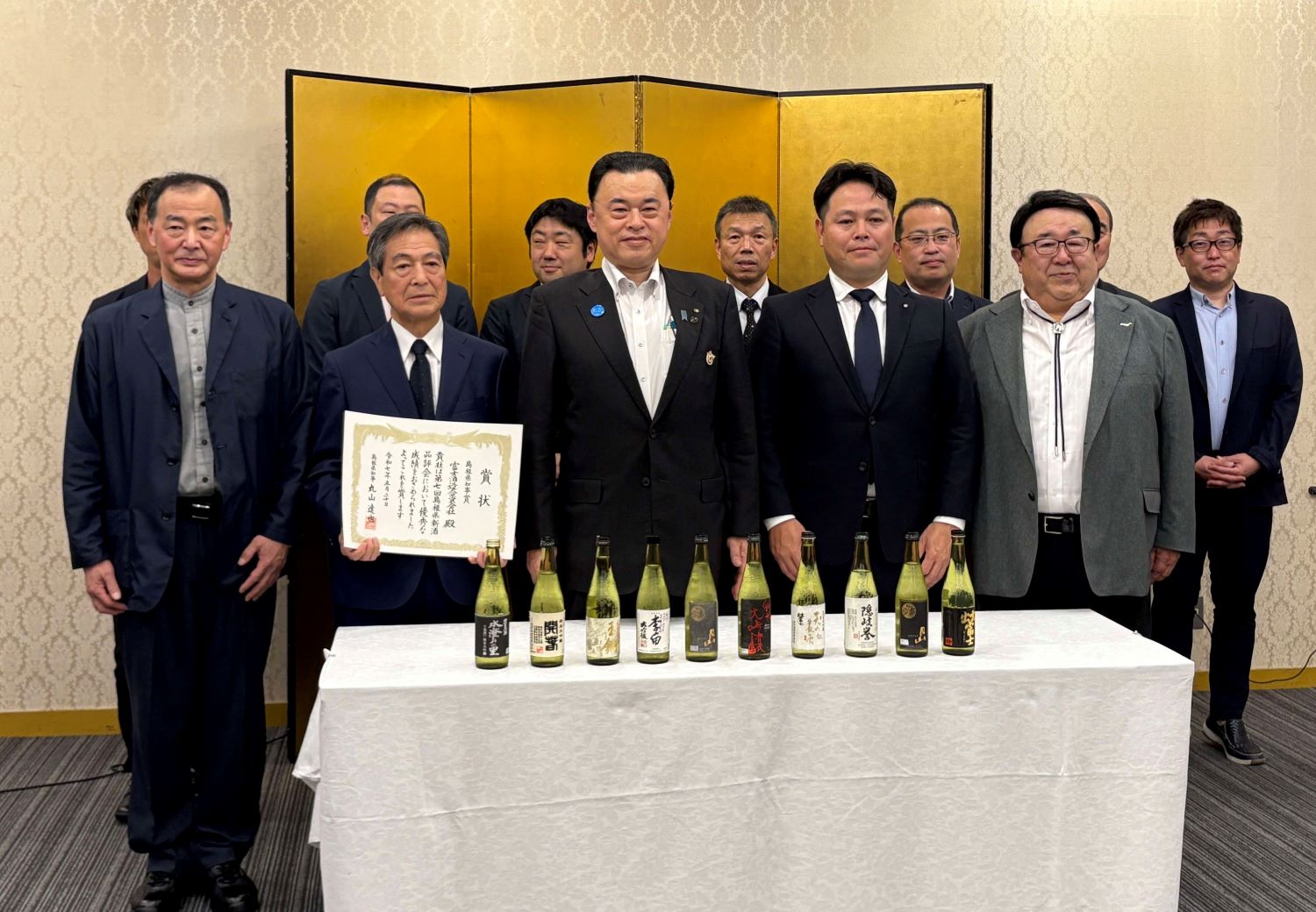 島根県酒造組合のみなさんと