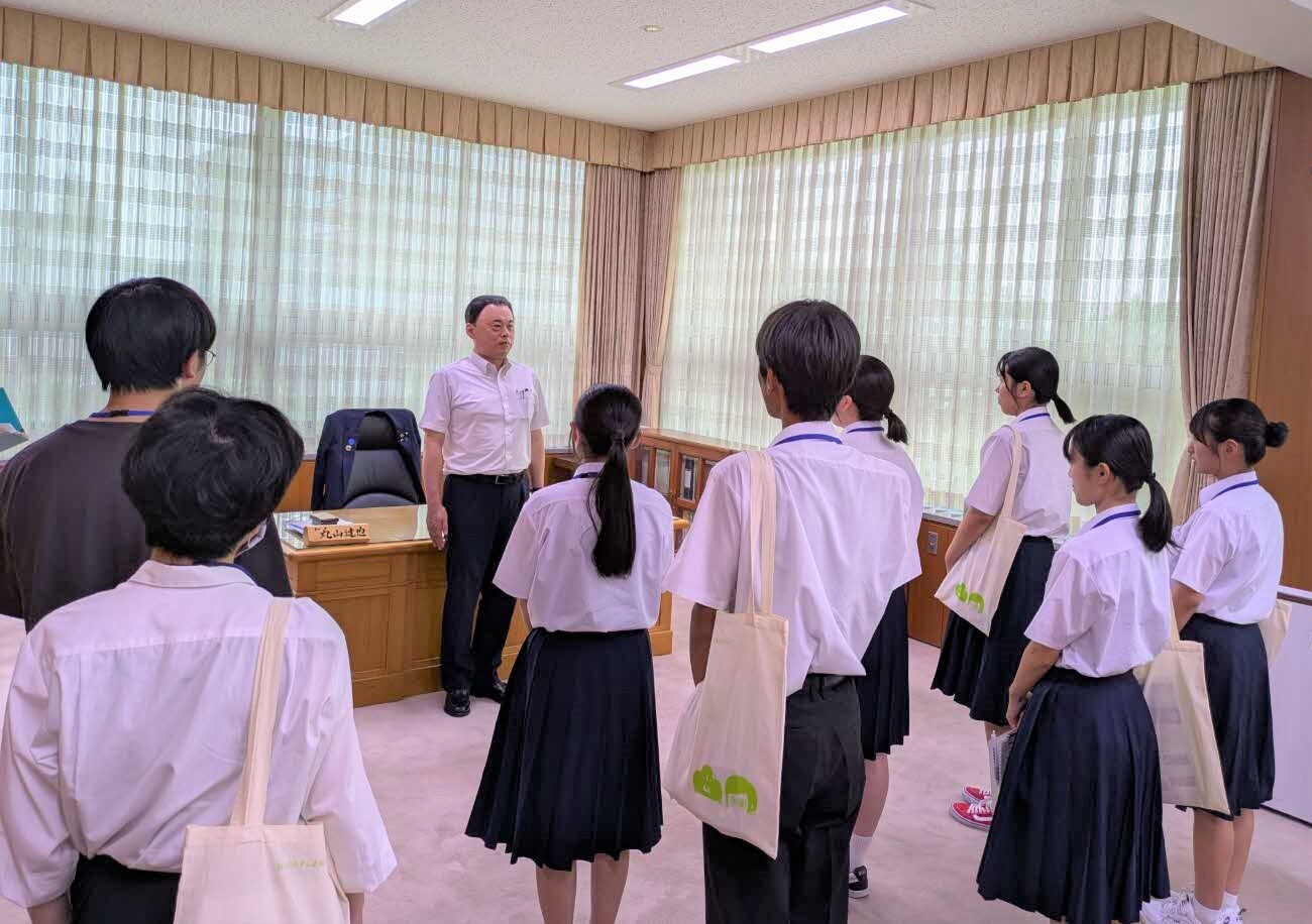 訪問のようす①