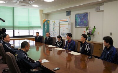 大会報告のようす