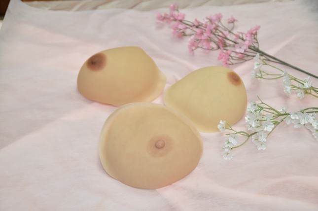 中村ブレイスの人工乳房の写真