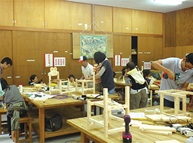 木工教室の写真