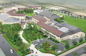 島根県立大学出雲キャンパス全景イメージ図の画像