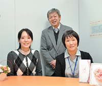 浜田センターの職員の写真