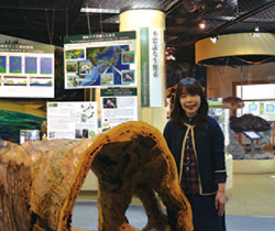 隠岐自然館の八幡多美子さんの写真