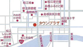 松江センターの地図