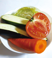 生野菜の写真
