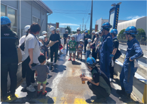 子ども参観日の写真