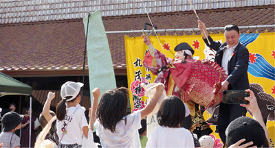 オープニングイベントの写真