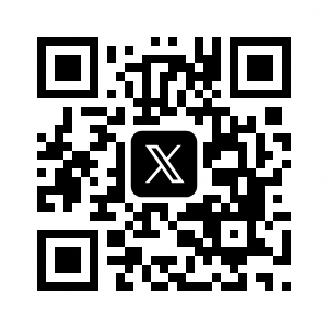 道路維持課のXのQRコード