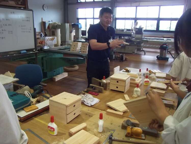 建築科の様子です