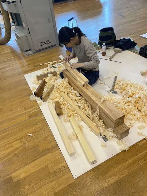 大工検定練習風景３