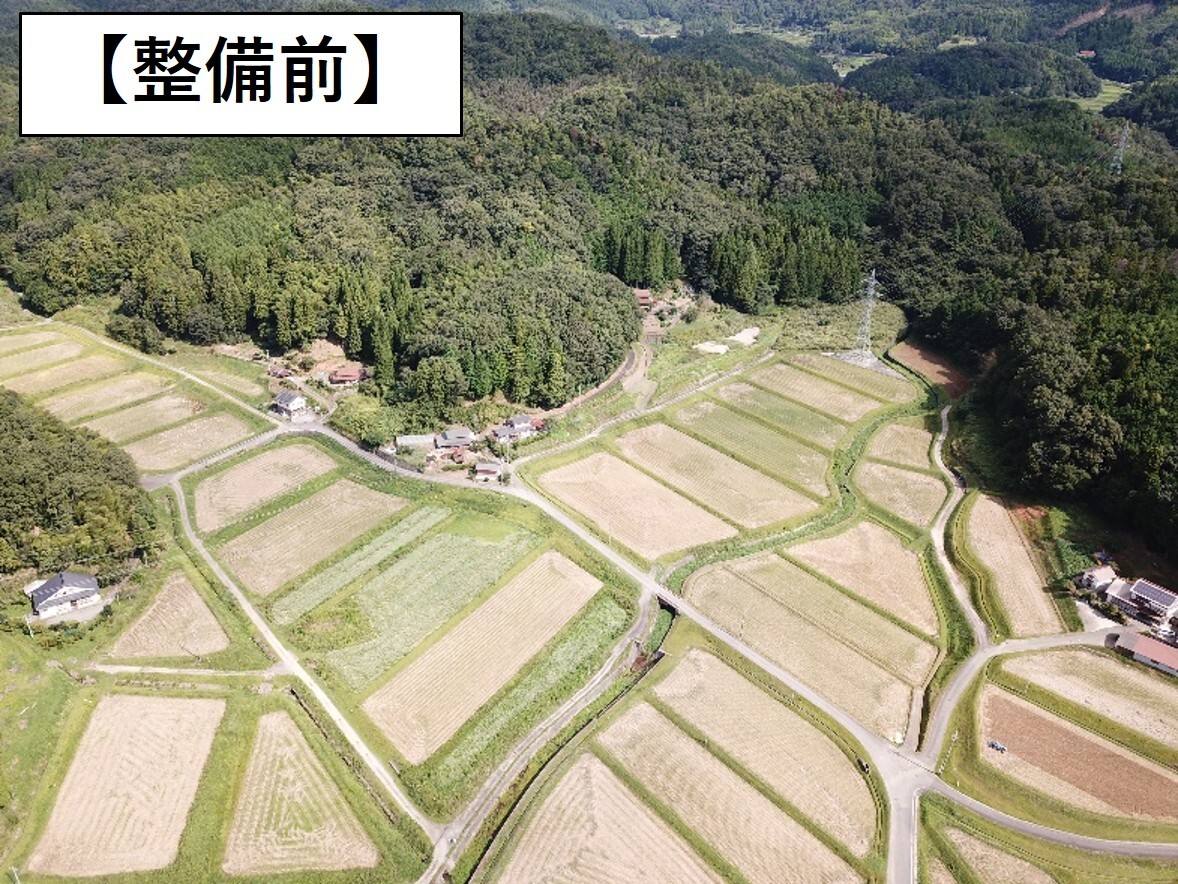 杵束地区の整備前の写真