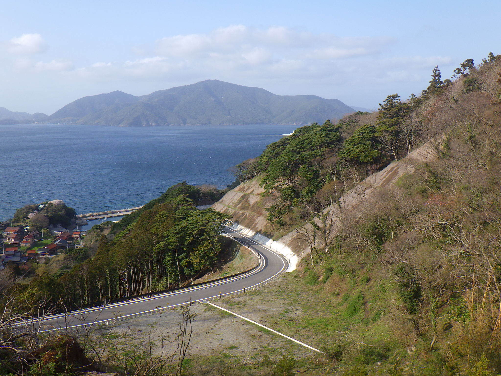 中牧ふるさと農道全景