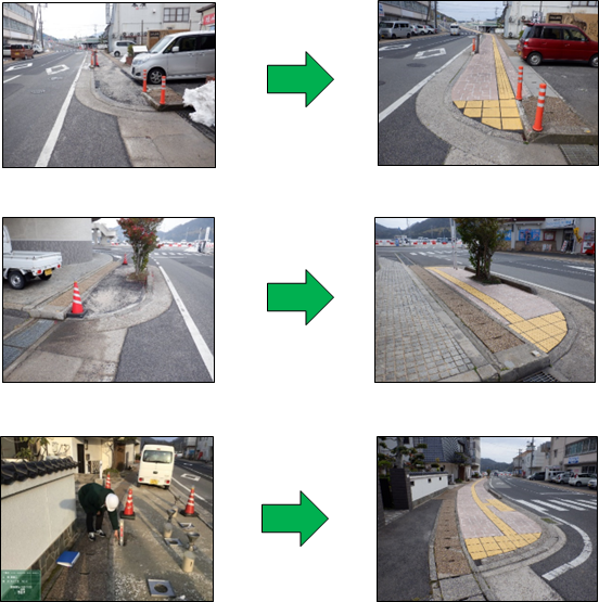 西郷漁港外舗装修繕工事竣工