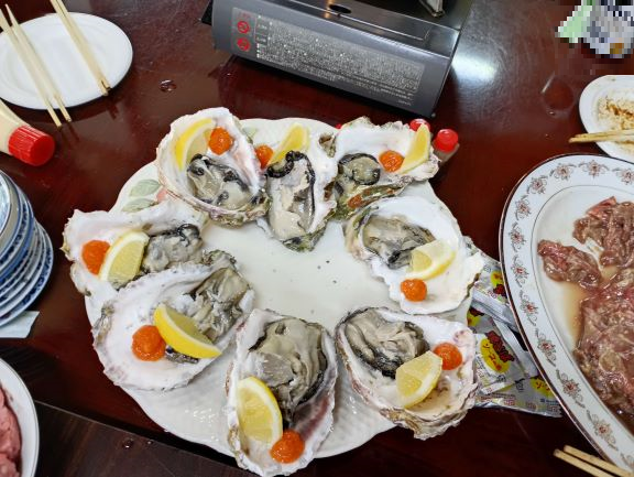 隠岐の島特産品”岩ガキ”