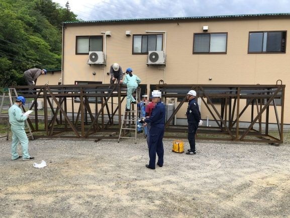 SKSリーフ部材工場検査その3