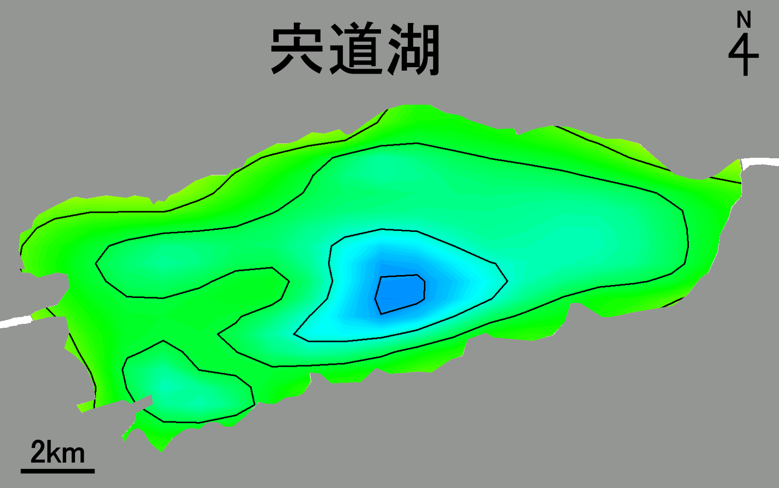 宍道湖底層溶存酸素