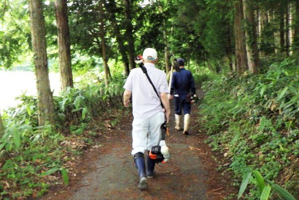 保全活動スタートです