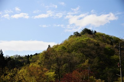 船通山の遠景