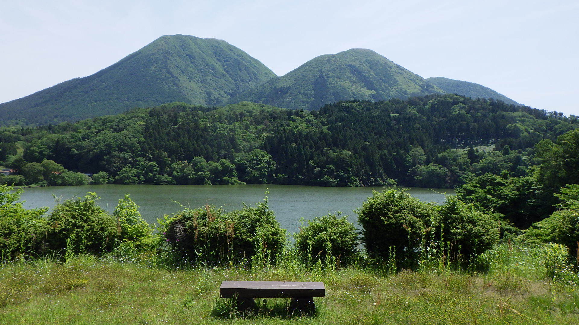 浮布池の様子