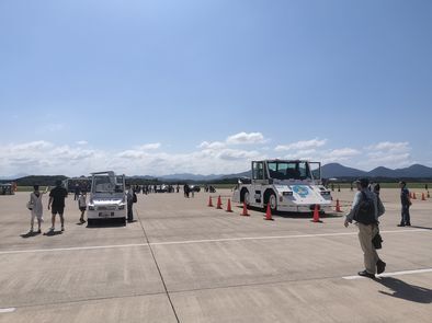 GSE車両の展示の様子