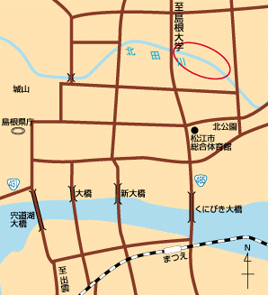 図（北田川位置）