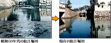 堀川の水質の変化