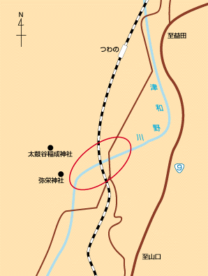 図（津和野川位置）