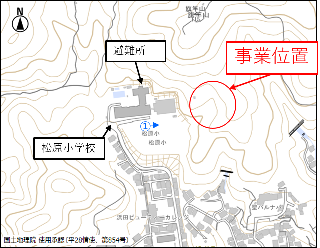 事業位置図