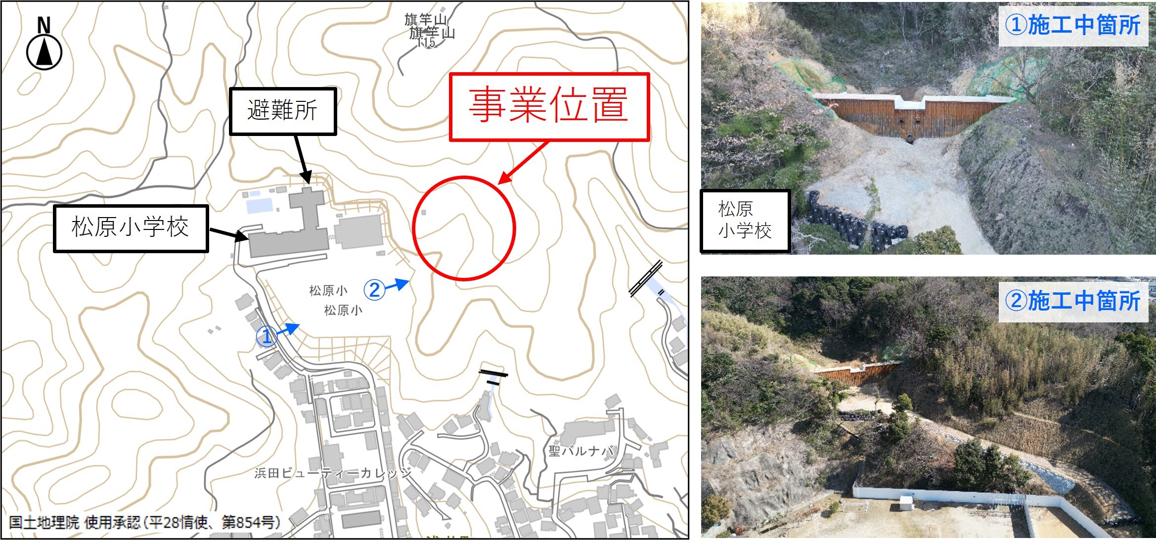 事業位置図