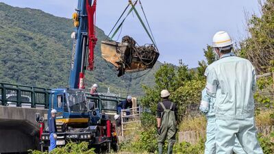 5月28日の行政代執行状況写真1