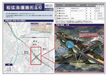 松江北道路だより川津版（7号）