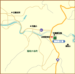 隠岐郷土館地図