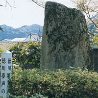 徳川夢声句碑の写真