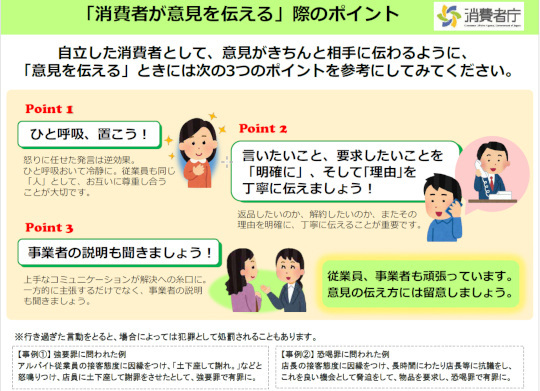 PDF「消費者が意見を伝える」際のポイントダウンロード